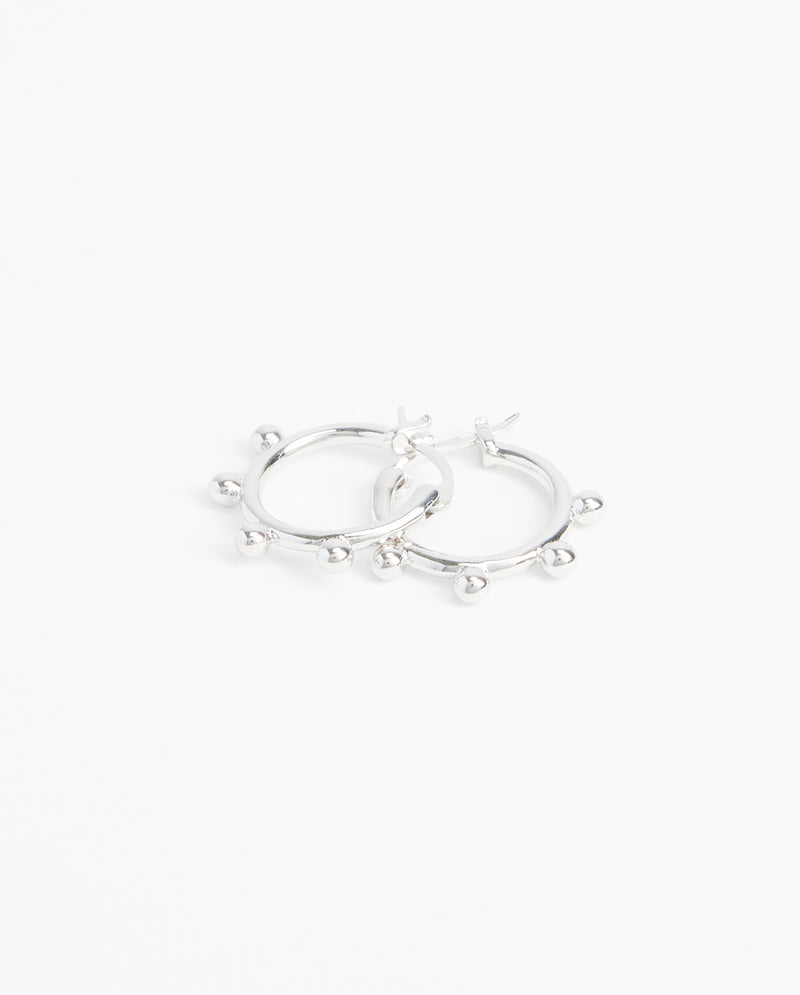 Bobble Hoop Earrings