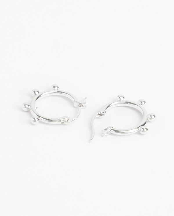 Bobble Hoop Earrings