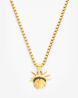 Broken Liberty Necklace - Gold