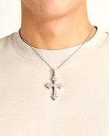 Iced Celtic Cross Pendant