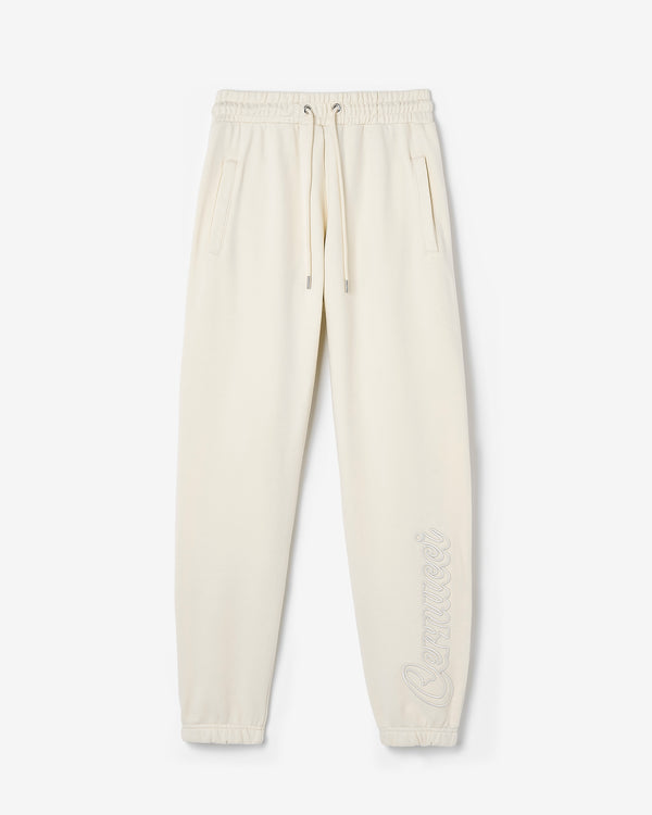 Cernucci Embroidered Jogger - Ecru