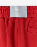 Cernucci Embroidered Jogger - Red