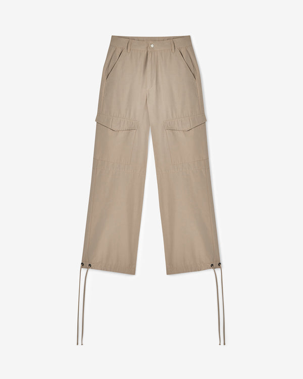 Woven Cargo Trouser - Beige