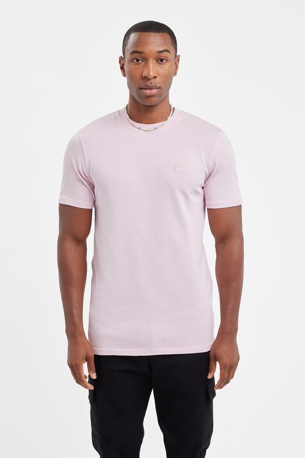 Slim Fit C T-Shirt - Light Pink