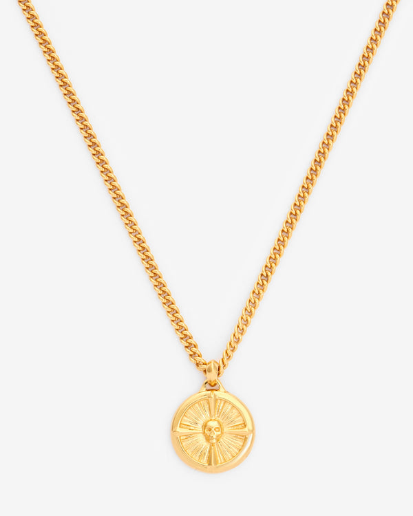 Disc Necklace - Gold