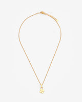 Flower Necklace - Gold