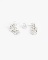 Curb Chain Drop Earrings