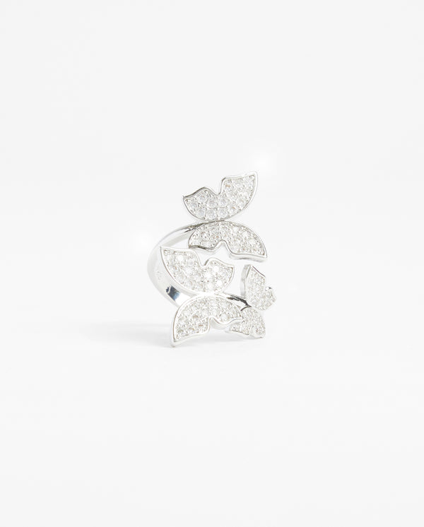 Iced Butterfly Ring