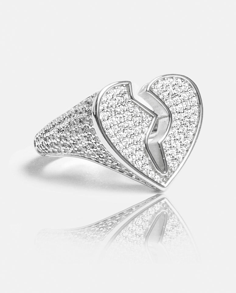 Iced Heartbreak Ring