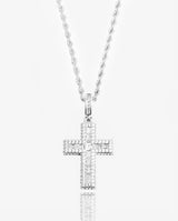 Baguette Cross Pendant