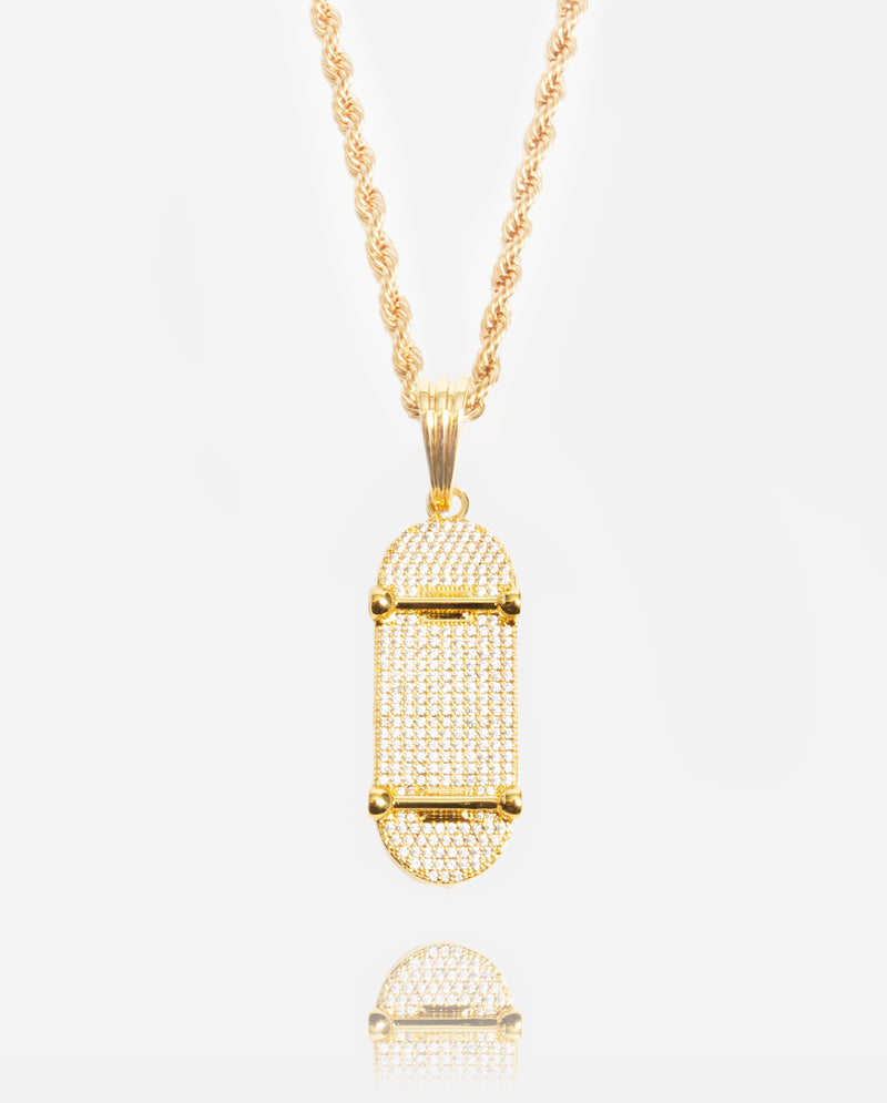 Iced Deck Pendant - Gold