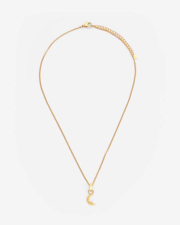 Moon Necklace - Gold