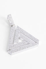 Iced Penrose Triangle Pendant