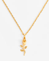 Rose Pendant - Gold