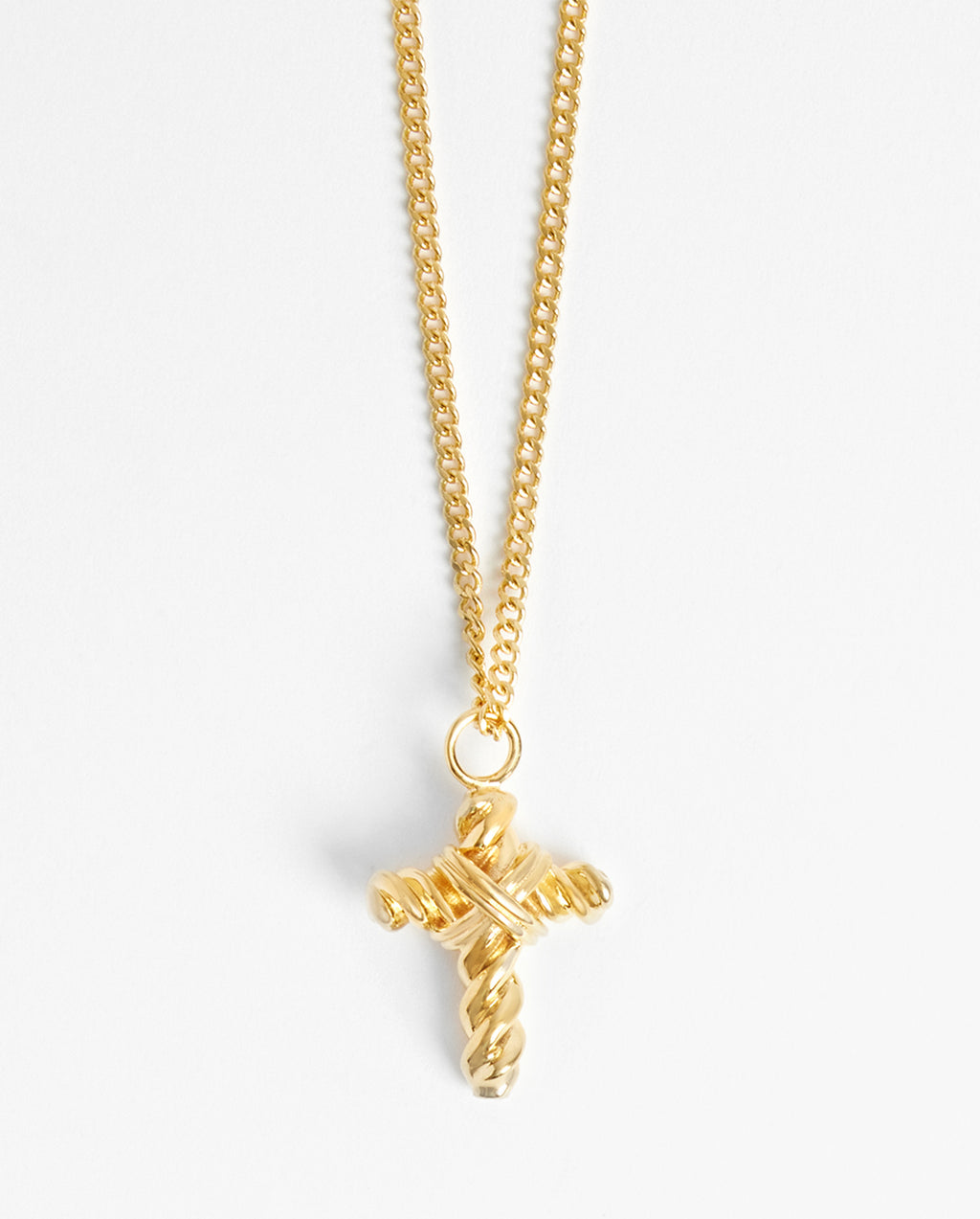 Large Twisted Cross Pendant – Andaaz Jewelers