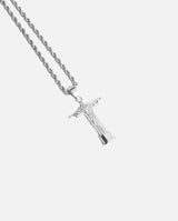 Christ the Redeemer Pendant - White Gold - Cernucci