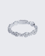 JM10 Iced Smiley & Butterfly Bracelet - Cernucci