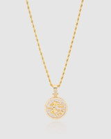 Libra Zodiac Pendant - Gold - Cernucci